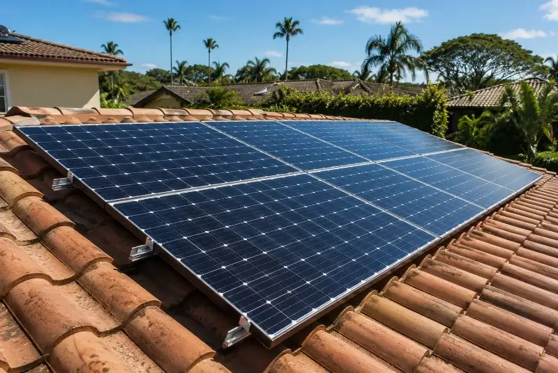 Installation de panneaux solaires à Virson